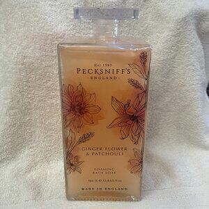 Pecksniff's Ginger Flower & Patchouli Foaming Bath Soak, 1 L/33.8 fl oz.